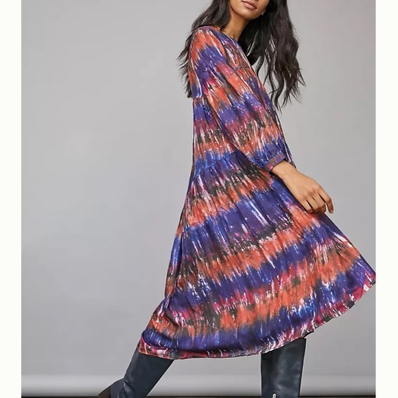 Anthropologie Agatha Tie-Dye Maxi Dress - Picture 3 of 11